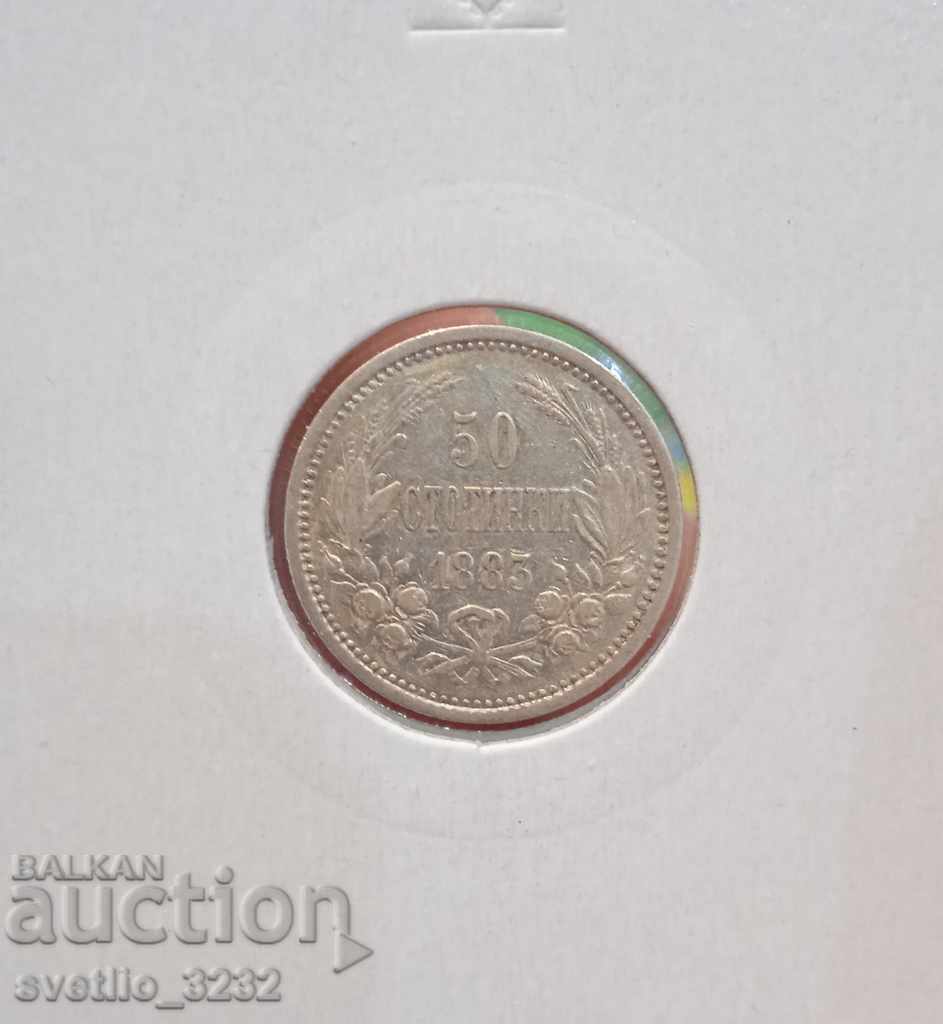 50 cents 1883 50 cents 1883