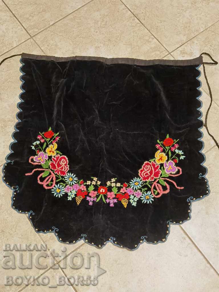 Ancient Beautiful Royal Apron Rich Embroidery