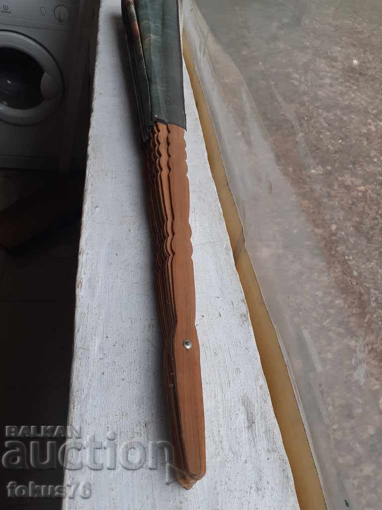 Τεράστια παλιά ζωγραφισμένη στο χέρι βεντάλια ελαιογραφία σε καμβά - 6 Τεράστια παλιά ζωγραφισμένη στο χέρι βεντάλια ελαιογραφία σε καμβά - 6