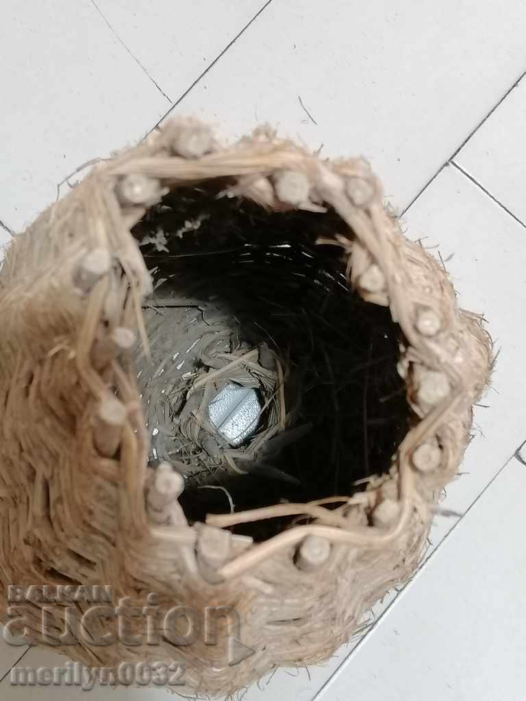 Auction Wicker basket for fishing winter basket wicker vessel Auction Wicker basket for fishing winter basket wicker vessel