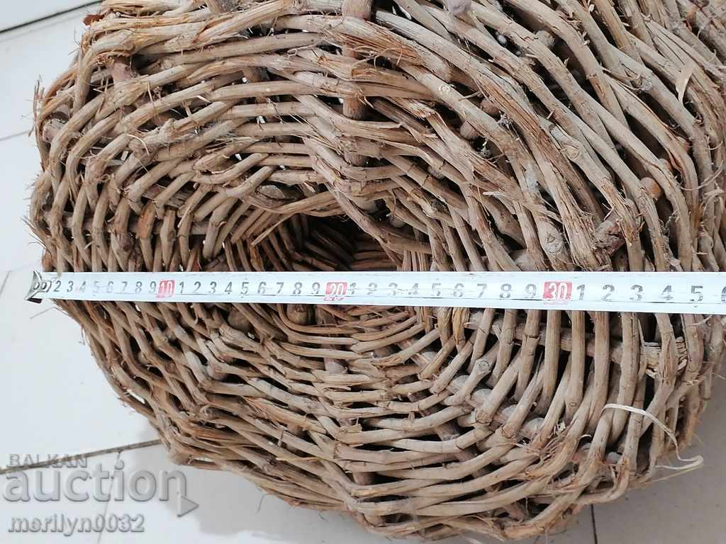 Wicker basket for fishing winter basket wicker vessel - 7 Wicker basket for fishing winter basket wicker vessel - 7