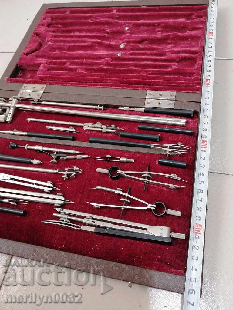 Auction Set of compasses for drawing compasses USSR Auction Set of compasses for drawing compasses USSR