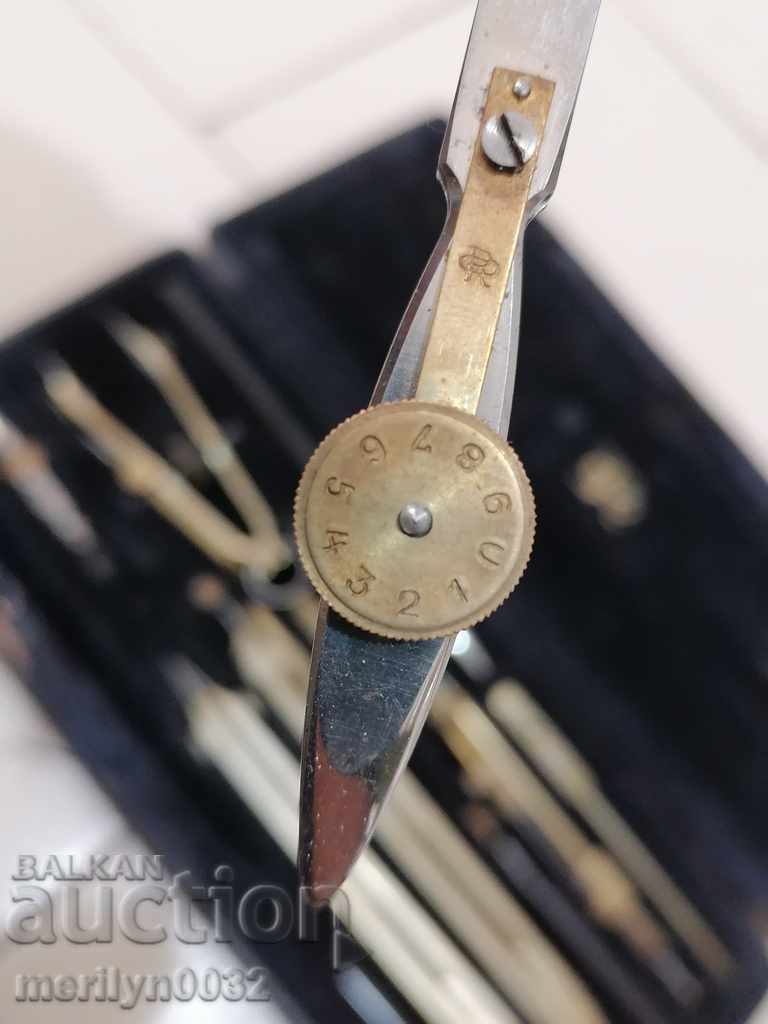 Delivery of Drawing compass set RICHTER RICHTER compass Delivery of Drawing compass set RICHTER RICHTER compass