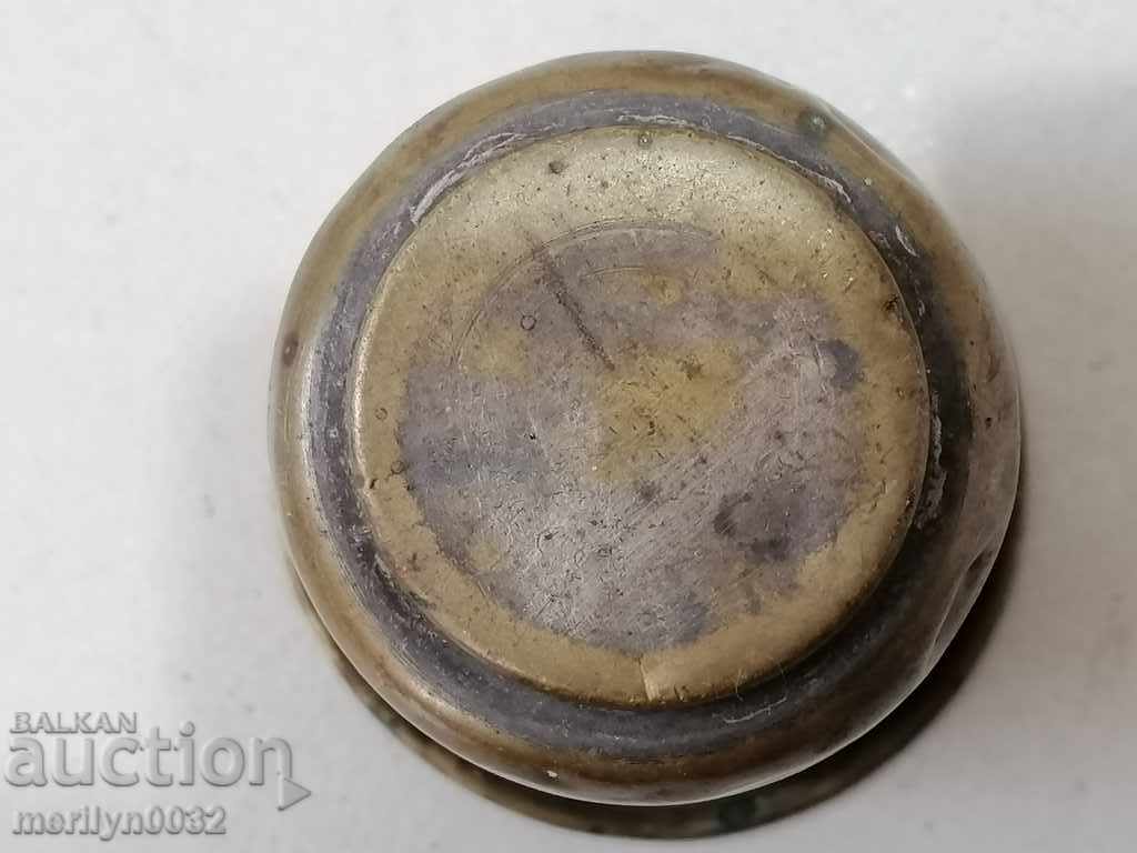 Brass cup with engravings Tsarist Russia - 7 Brass cup with engravings Tsarist Russia - 7