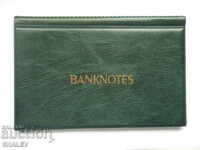 Pocket album for banknotes up to 198 x 124 mm in size - 20 sheets