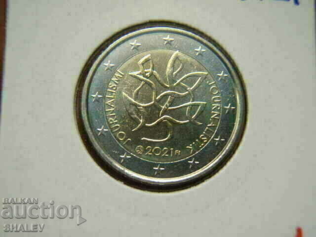Auction 2 Euro 2021 Finland "Jurnalistica" (1) - Unc Auction 2 Euro 2021 Finland "Jurnalistica" (1) - Unc