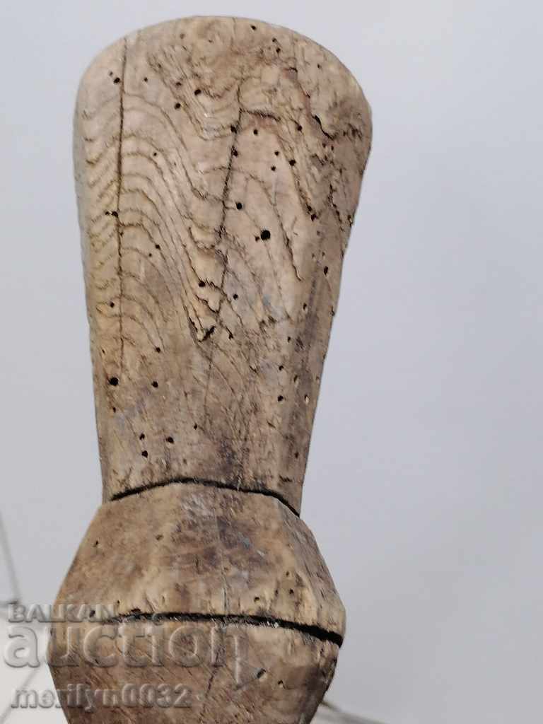 Auction Copper hammer wooden hammer wooden, 19th century Auction Copper hammer wooden hammer wooden, 19th century