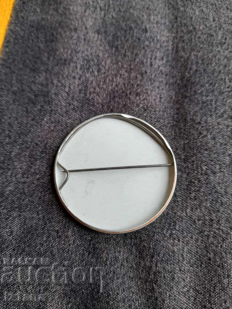 Old badge of NMP Radecki with price 6.00 BGN | € 3.07