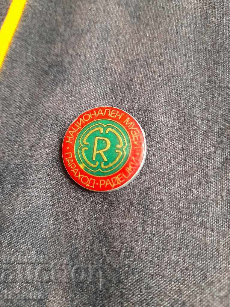 Badge National Museum Steamship Radecki Badge National Museum Steamship Radecki