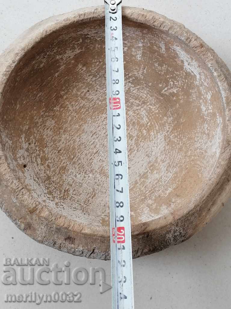 Wooden bowl bowl without lid, bowl wooden primitive - 5 Wooden bowl bowl without lid, bowl wooden primitive - 5