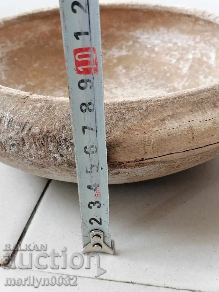 Wooden bowl bowl without lid, bowl wooden primitive - 6 Wooden bowl bowl without lid, bowl wooden primitive - 6