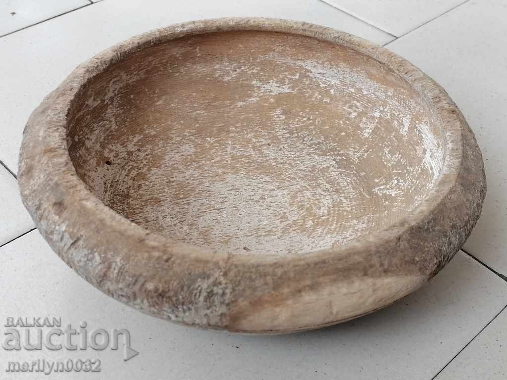 Wooden bowl bowl without lid, bowl wooden primitive - 7 Wooden bowl bowl without lid, bowl wooden primitive - 7