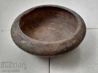 Wooden bowl bowl without lid, bowl wooden primitive