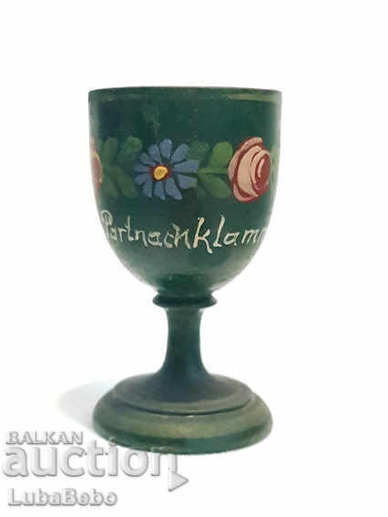 Vintage wooden egg cups - 5