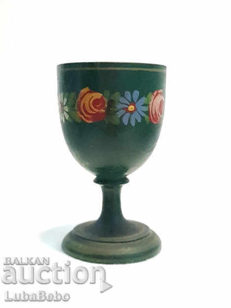 Vintage wooden egg cups - 7