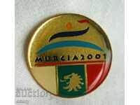 Значка Европейски младежки олимпийски фестивал-Мурсия 2001 г