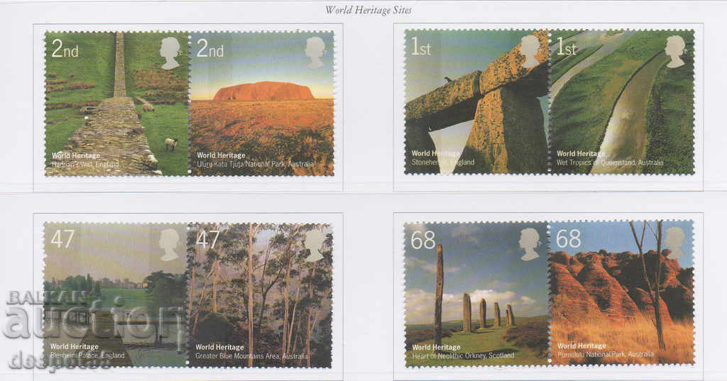2005. Great Britain. World Heritage Sites.