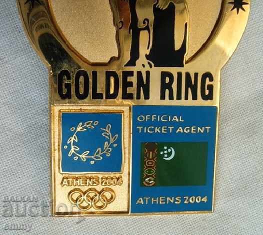 Auction Badge Official Ticket Agent for the 2004 Athens Olympics Auction Badge Official Ticket Agent for the 2004 Athens Olympics
