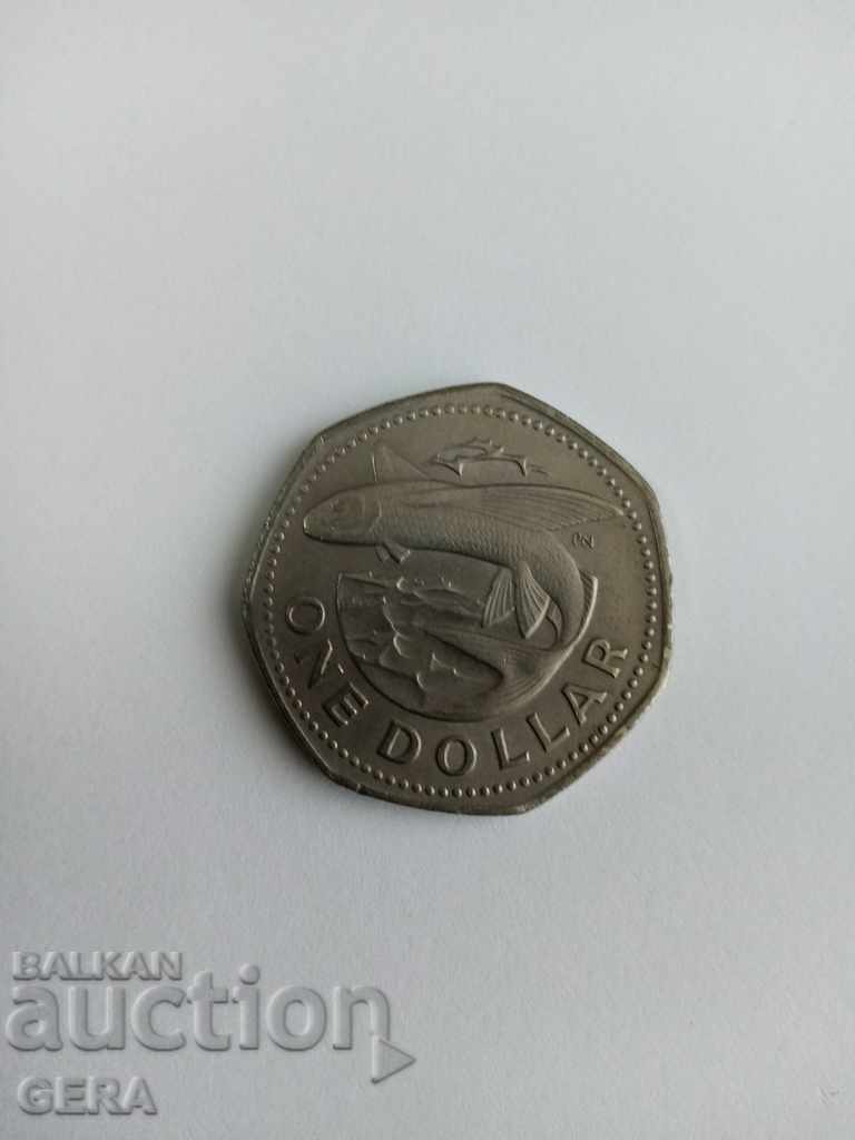 Монета 1 долар от Барбадос с цена 20.00 лв. | € 10.23 Монета 1 долар от Барбадос с цена 20.00 лв. | € 10.23