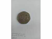 Монета  1 долар от Барбадос