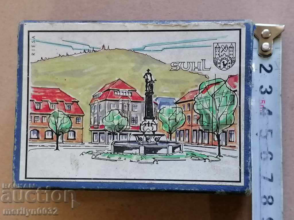 Old German match Suhl Large - 6 Old German match Suhl Large - 6