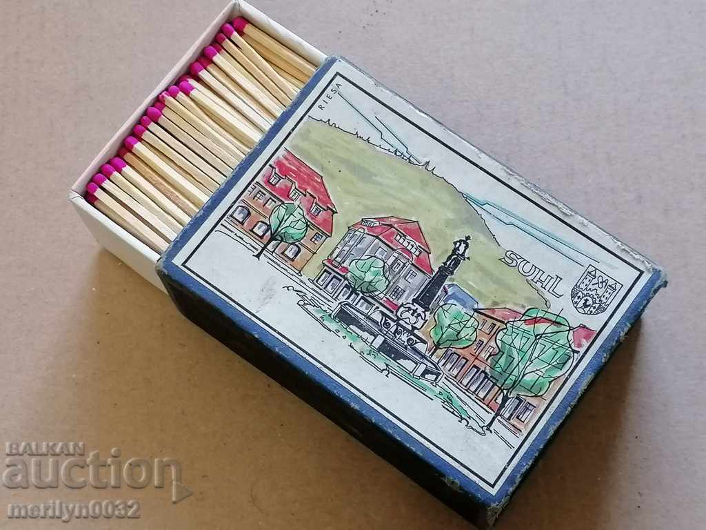 Old German match Suhl Large - 7 Old German match Suhl Large - 7