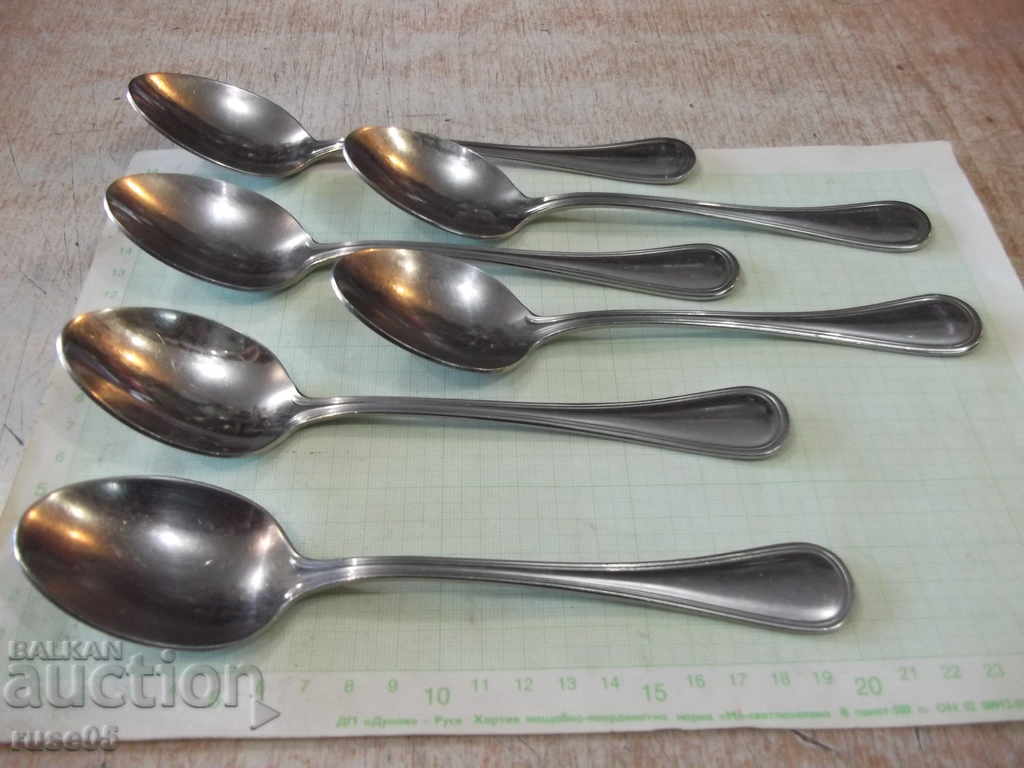 Lot of 6 pcs. spoons "WMF HOTEL" with price 60.00 BGN | € 30.68 Lot of 6 pcs. spoons "WMF HOTEL" with price 60.00 BGN | € 30.68
