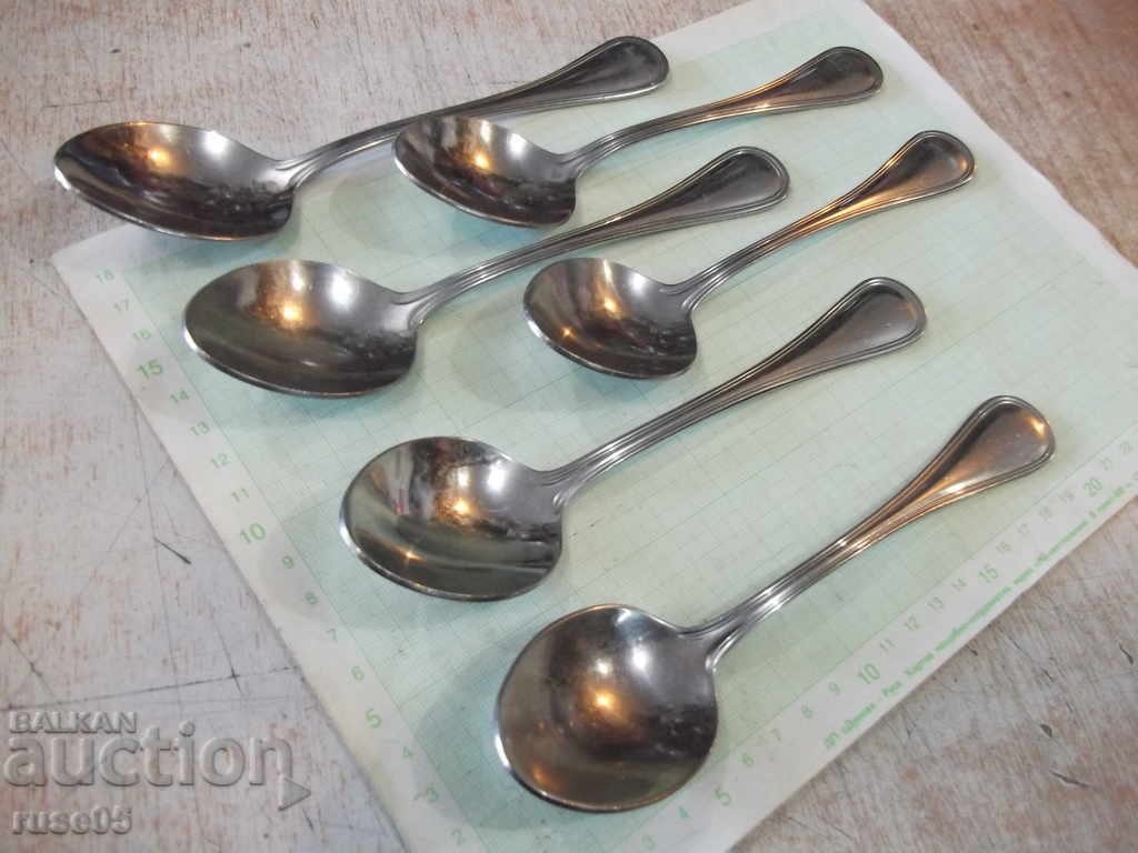 Auction Lot of 6 pcs. spoons "WMF HOTEL" Auction Lot of 6 pcs. spoons "WMF HOTEL"