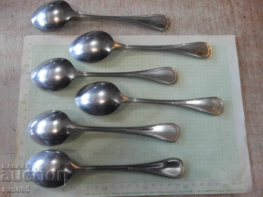 Lot of 6 pcs. spoons "WMF HOTEL" - 5 Lot of 6 pcs. spoons "WMF HOTEL" - 5
