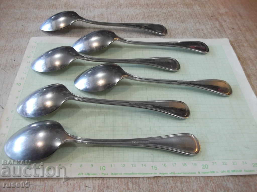 Lot of 6 pcs. spoons "WMF HOTEL" - 6 Lot of 6 pcs. spoons "WMF HOTEL" - 6