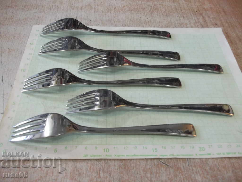 Lot of 6 pcs. forks "dalper" - 6 Lot of 6 pcs. forks "dalper" - 6