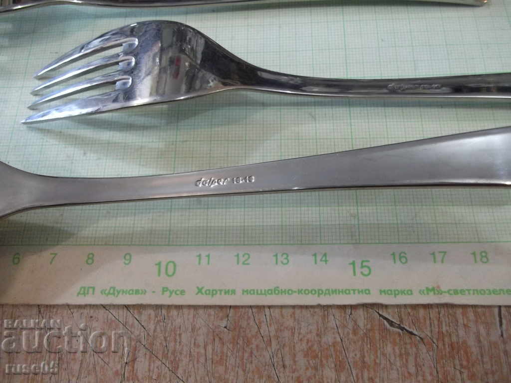 Lot of 6 pcs. forks "dalper" - 7 Lot of 6 pcs. forks "dalper" - 7