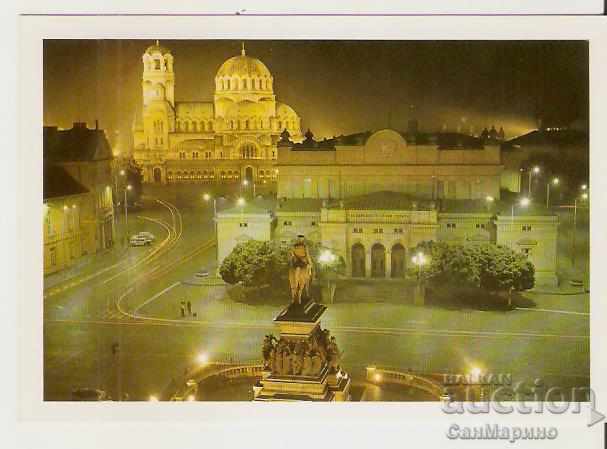 Carte poștală Bulgaria Sofia Adunarea Națională Piața 3 *