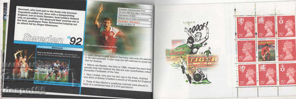 1996. Μεγάλη Βρετανία. Θρύλοι του ποδοσφαίρου. Δελτίο. - 5 1996. Μεγάλη Βρετανία. Θρύλοι του ποδοσφαίρου. Δελτίο. - 5