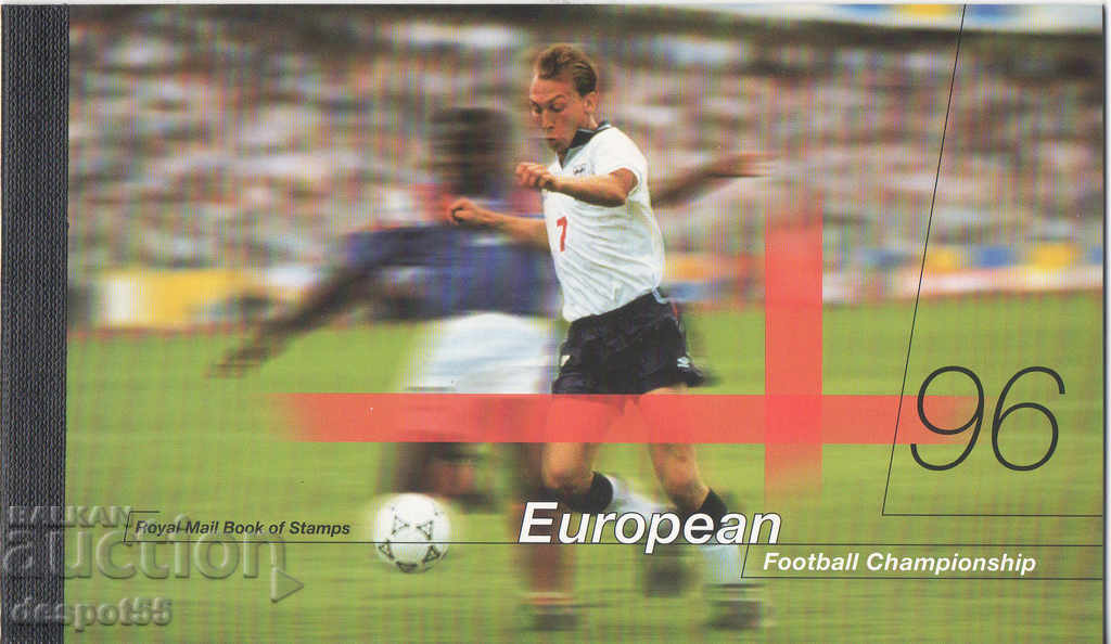 1996. Marea Britanie. Legendele fotbalului. Carnet.
