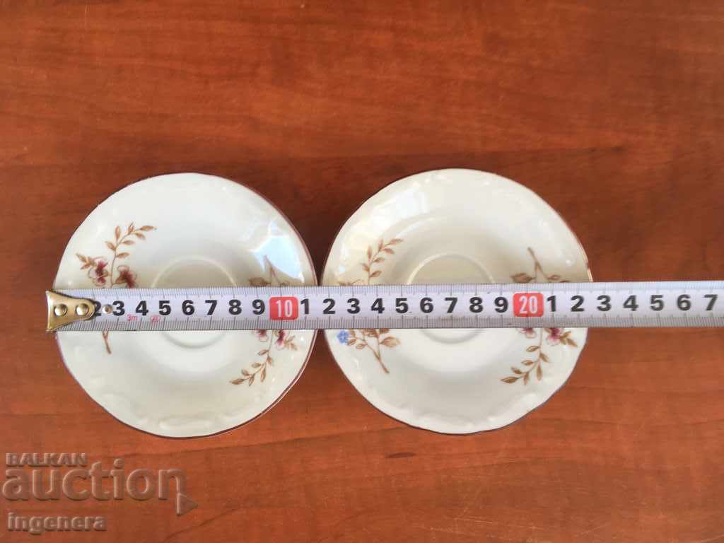 PORCELAIN PLATE PLATE-BULGARIA-2 PCS with price 6.00 BGN | € 3.07 PORCELAIN PLATE PLATE-BULGARIA-2 PCS with price 6.00 BGN | € 3.07