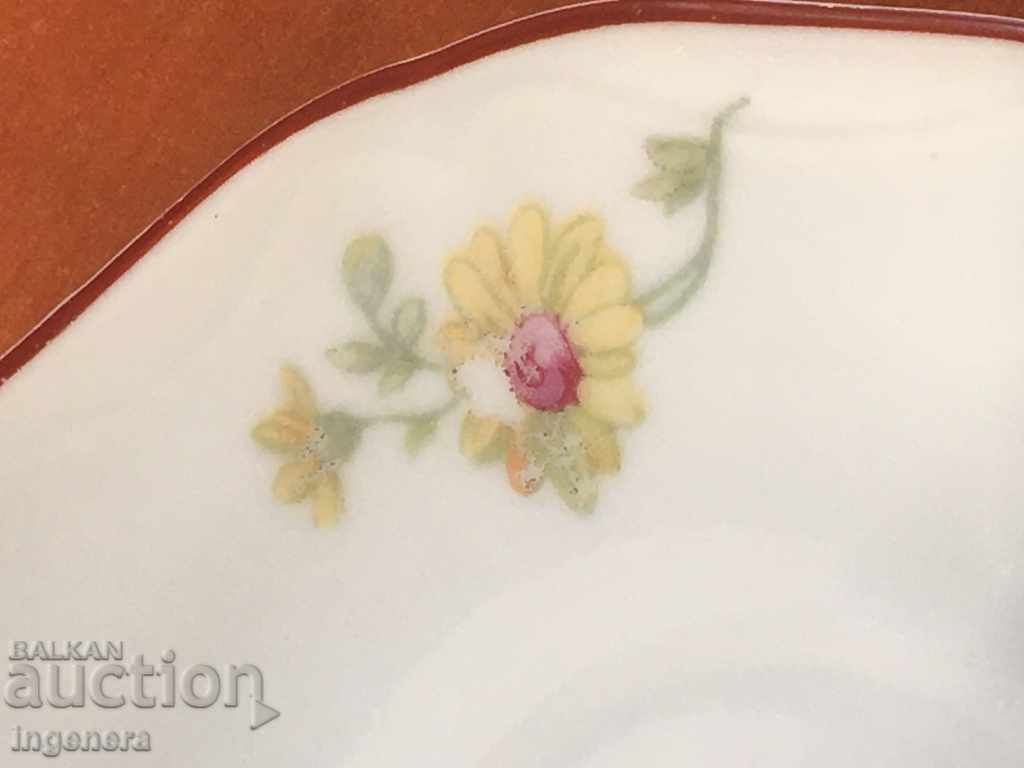 Auction PORCELAIN PLATE PLATE-ISIS BULGARIA-1963-2 PC Auction PORCELAIN PLATE PLATE-ISIS BULGARIA-1963-2 PC