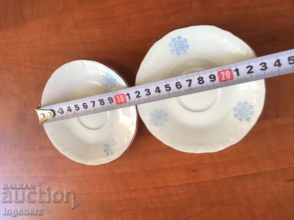 PORCELAIN PLATE PLATE BULGARIA-2 PCS with price 7.00 BGN | € 3.58 PORCELAIN PLATE PLATE BULGARIA-2 PCS with price 7.00 BGN | € 3.58