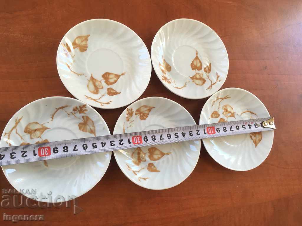 PORCELAIN PLATE PLATE BULGARIA-5 PCS with price 15.00 BGN | € 7.67