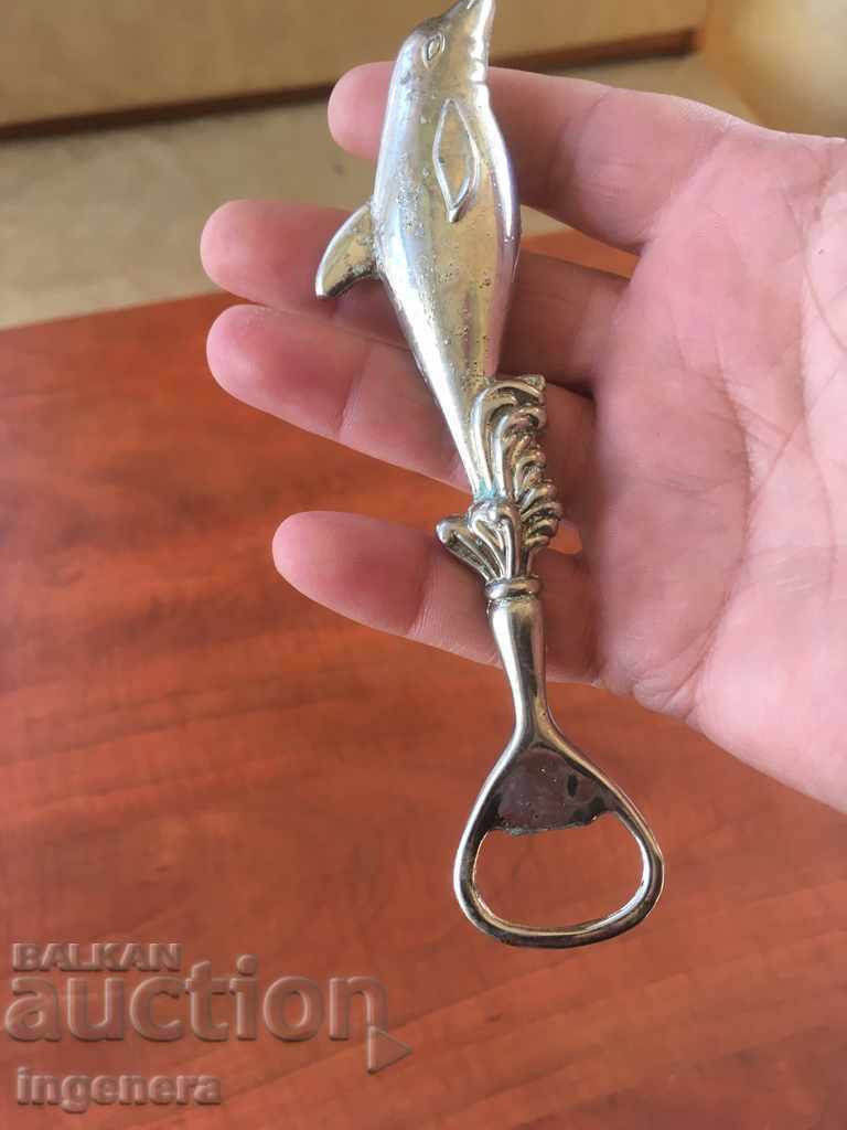 DOLPHIN OPENER SOLID HEAVY METAL with price 6.00 BGN | € 3.07 DOLPHIN OPENER SOLID HEAVY METAL with price 6.00 BGN | € 3.07