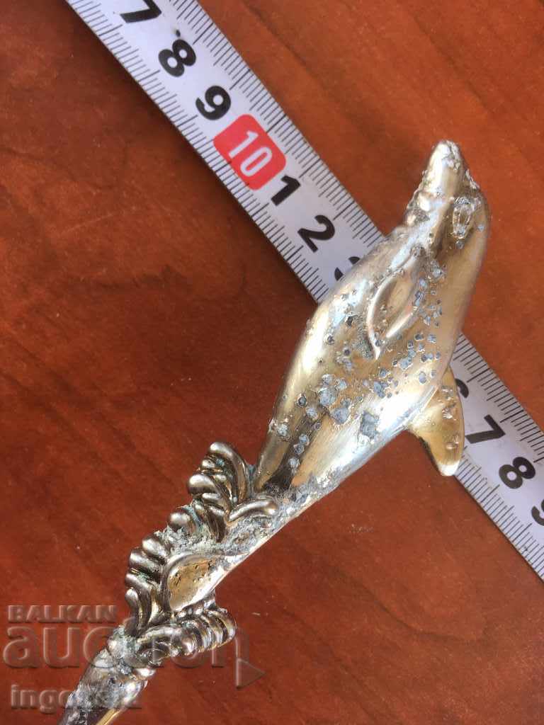 DOLPHIN OPENER SOLID HEAVY METAL - 5 DOLPHIN OPENER SOLID HEAVY METAL - 5