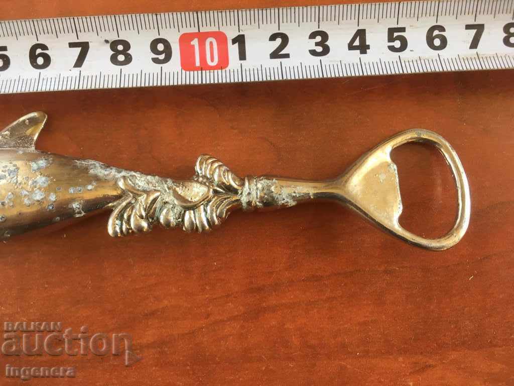 DOLPHIN OPENER SOLID HEAVY METAL - 6 DOLPHIN OPENER SOLID HEAVY METAL - 6
