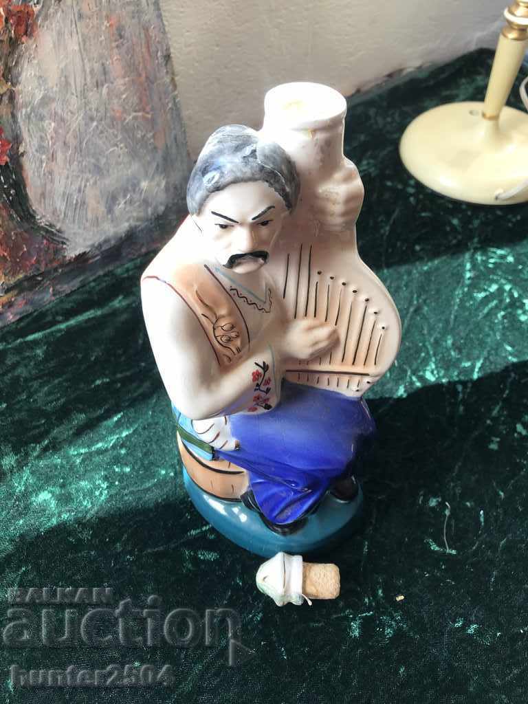 Porcelain drinking bottle - USSR. Hand painted. Volume 1 l. - 5 Porcelain drinking bottle - USSR. Hand painted. Volume 1 l. - 5