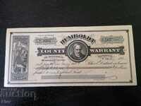 Mandatul Humboldt - Nevada (15 USD) 1917