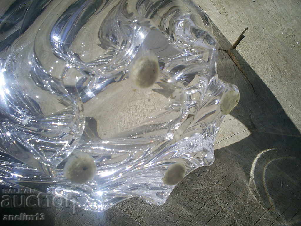 CRYSTAL BONBONIER ART VANNES FRANCE - 6 CRYSTAL BONBONIER ART VANNES FRANCE - 6