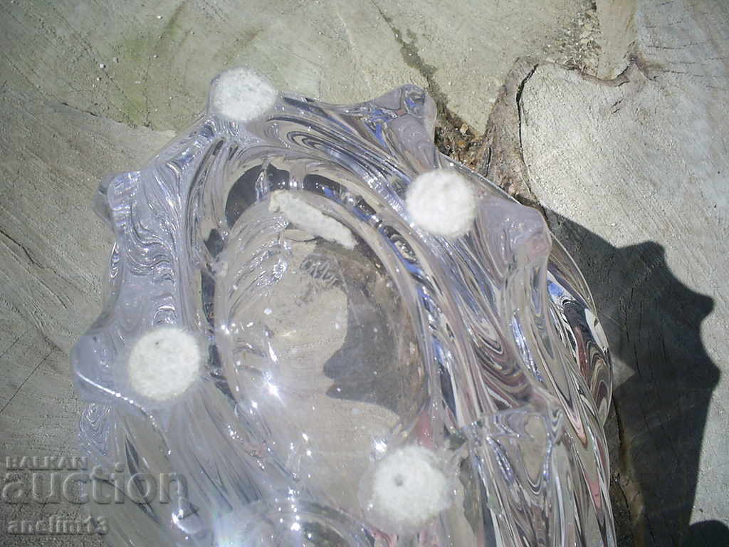 CRYSTAL BONBONIER ART VANNES FRANCE - 7 CRYSTAL BONBONIER ART VANNES FRANCE - 7