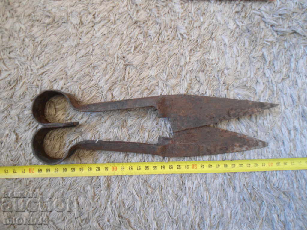 Auction Old scissors for shearing sheep Auction Old scissors for shearing sheep