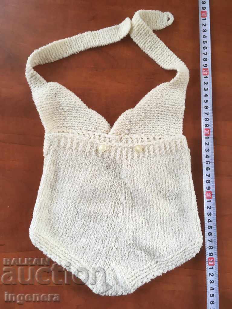 PANTALONI TRICOTATI MANUAL PENTRU BEBE SAU PAPUSA NOU cu preț 9.00 BGN | € 4.60