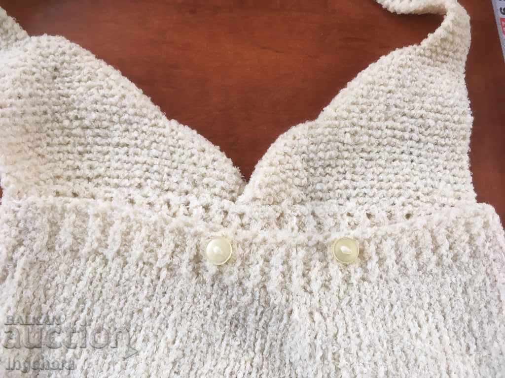 Licitație PANTALONI TRICOTATI MANUAL PENTRU BEBE SAU PAPUSA NOU