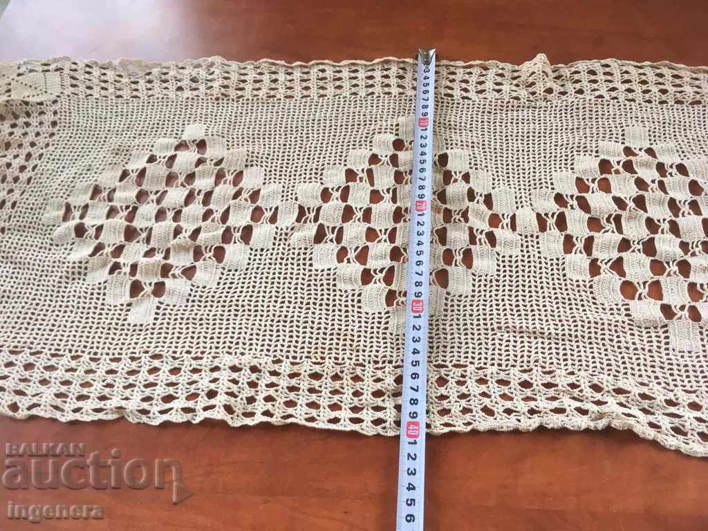 MILE TRICOT PE UN CÂRLIG COPERTA ETNICĂ - 5